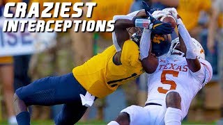 College Football Craziest Interceptions 201920 ᴴᴰ [upl. by Anderea]