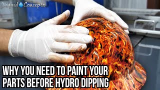 WHY YOU NEED TO PAINT YOUR PARTS BEFORE HYDRO DIPPING  Liquid Concepts  Weekly Tips and Tricks [upl. by Rumpf]