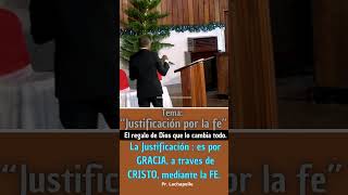 JUSTIFICACIÓN POR LA FE confianzadivina jesus confianzaendios poderdelafe [upl. by Arak765]