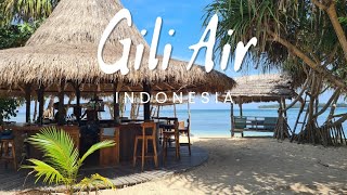 Walking Tour of Gili Air island Indonesia 2024 Part 2 [upl. by Adnav]