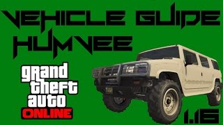 GTA V Online  Military Humvee Guide Mammoth Patriot [upl. by Shelli]