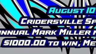 UAS 1k to win Cridersville Speedway 8102024 [upl. by Toby]