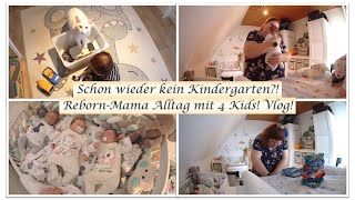 Wieder kein Kindergarten  Chaos im Kinderzimmer  Reborn Baby Deutsch  Little Reborn Nursery [upl. by Teirtza912]