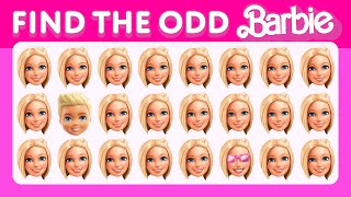 Find the ODD One Out  Barbie Edition 👱‍♀️❤️👱‍♂️ Barbie Movie 2023 Quiz [upl. by Roselin]