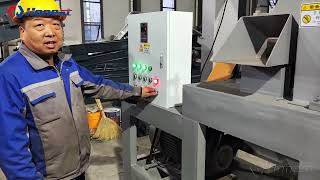 ACSR Shredding Machine  ACSR Wire Stripping Machine [upl. by Demetrius646]