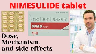 Nimesulide and paracetamol tablets uses benifitsside effectsdose [upl. by Rednaeel995]