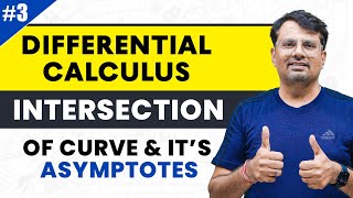 Intersection of Curve and Its Asymptotes Definition amp Method  GP Sir [upl. by Blackington]