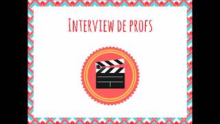 Interview de Profs  Le métier de professeur documentaliste [upl. by Nade237]