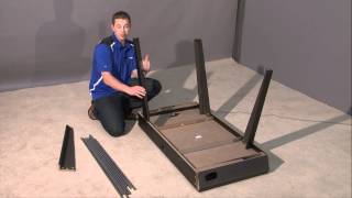 How To Assemble Foosball Table 48quot [upl. by Hiett]