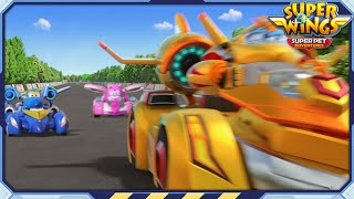 SUPERWINGS7 Super Wings Speed Squad and more  Superwings Superpet Adventures  S7 EP2224 [upl. by Nellac]