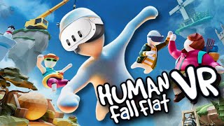 The Ultimate Wonky Physics Platformer in VR  Human Fall Flat VR Quest 3 [upl. by Triplett791]