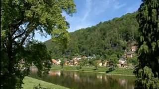 Urlaub im Elbsandsteingebirge der Kurort Bad Schandau auf Video [upl. by Shore]