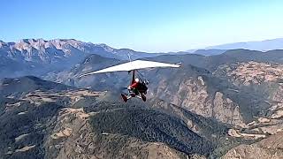 Microlighting in the Pyrenees 2023 [upl. by Ennaoj]