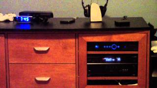 YAMAHA RXV671 VIDEOAUDIO PASS THROUGH DEMO [upl. by Richardo]