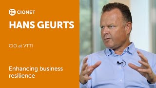 Hans Geurts – CIO at VTTI – Enhancing business resilience [upl. by Kristof961]