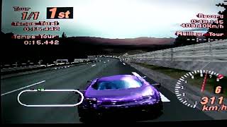 Gran Turismo 2  Test Course TVR Speed 12 [upl. by Vinay394]