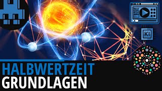 Halbwertzeit Grundlagen│Physik Lernvideo│Learning Level Up KI [upl. by Ah]