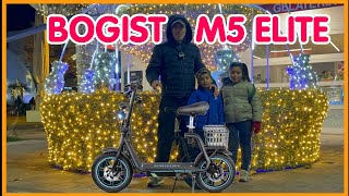 BOGIST M5 ELITE ZIMA BLUE VERSION  SEEK THE ORIGINS  ELECTRIC SCOOTER [upl. by Assirrec]