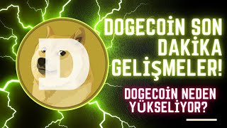 Dogecoin Son Dakika Haberler  Dogecoin Neden Yükseliyor dogecoin [upl. by Holly]