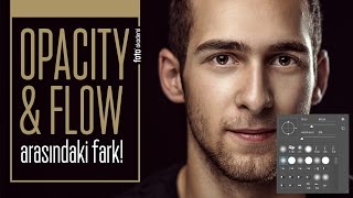 Photoshop Opacity ve Flow Arasındaki Fark Nedir [upl. by Oisor455]