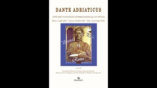 PRESENTAZIONE del libro Dante Adriaticus [upl. by Eillek]