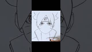 Cara menggambar naruto viralshort [upl. by Ila276]