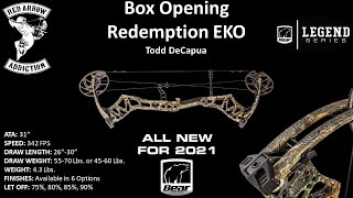 2021 Bear Archery Redemption EKO Box Opening Review Red Arrow Addiction  March 2021 [upl. by Sethrida]