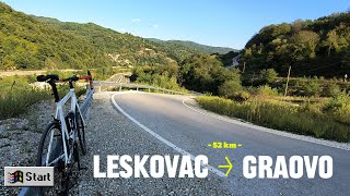 Leskovac  Graovo 52 km [upl. by Nalat]