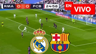 🔴 Real Madrid vs Barcelona EN VIVO  Final SuperCopa de España [upl. by Bonnice46]