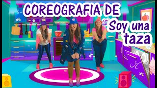 Coreografía para niños de la canción infantil SOY UNA TAZA paso a paso aprende es fácil y divertida [upl. by Ranite494]