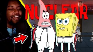 NUCLEAR Feat Patrick SpongeBob Music Video DB Reaction [upl. by Leirum518]