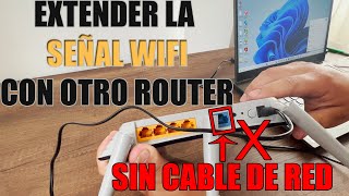 Configurar Router TPLINK como REPETIDOR Cable WIFI 19216811 [upl. by Dayir]