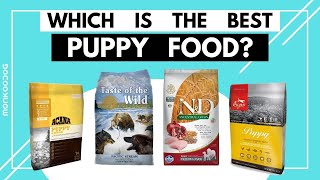 Which is the Worlds BEST Puppy food of 2021 II Dry Puppy food review ll Monkoodog [upl. by Sissy]