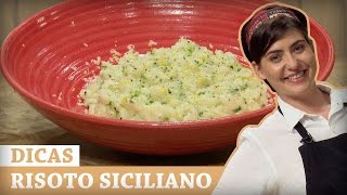 RISOTO DE LIMÃO SICILIANO com Izabel  DICAS MASTERCHEF [upl. by Doowyah561]