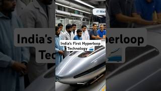 Indias First Hyperloop IIT Madras Makes History iitmadras hyperloop india shorts [upl. by Aicilev26]