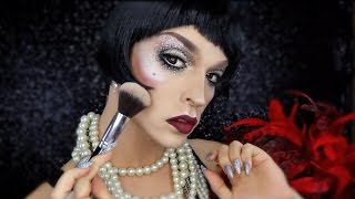 Cabaret Inspired Make up  Rosenball 2017  Tamara Mascara [upl. by Suneya720]