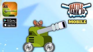 Battle Tank IO Gameplay AndroidIOS [upl. by Anica]