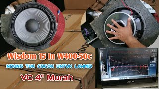 Speaker Wisdom 15 In W400 50c [upl. by Aric285]