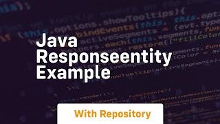 java responseentity example [upl. by Rfinnej982]