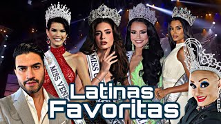 Latinas Favoritas Miss Universe 2024  Octubre [upl. by Egroj828]