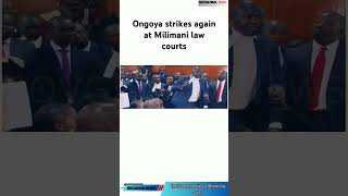 🔥Senior Counsel Ongoya Confronts Ojienda kenyapolitics impeachment gachagua milimani court [upl. by Asserac]