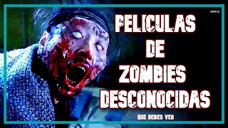 Top Películas Zombies Poco Conocidas que debes ver parte 3 [upl. by Rhodia]