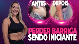 TREINO HIPOPRESSIVO para INICIANTES PERDEREM A BARRIGA em 5 MINUTOS [upl. by Assirral]