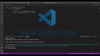 Visual Studio Code  Depurando amp Ejecutando Una Aplicación [upl. by Nakah]