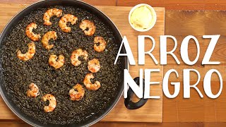 El ARROZ NEGRO ¡Que no te dará pereza hacer FÁCIL RÁPIDO Y BARATO [upl. by Adnomar]