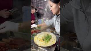 Multigrain pancakes streetfood delicious satisfyingvideo [upl. by Hobey160]