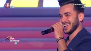 Ο Κωνσταντίνος Κουφός τραγούδησε στο stage του Super Star Academy Live [upl. by Ydnas]