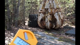 chernobyl 2012 the highly radioactive graphite crane claw [upl. by Essilrahc289]