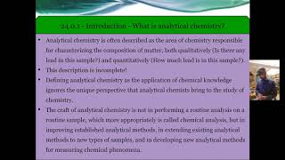 Chapter 24 Analytical Chemistry  Complete chapter [upl. by Eveineg246]