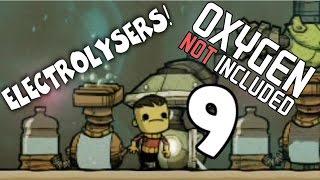 Switching from Algae to Electrolysers  Oxygen Not Included  ONI Gameplay Part 9 [upl. by Jalbert840]